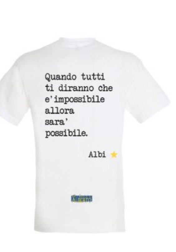 Maglietta disegno di Alberto