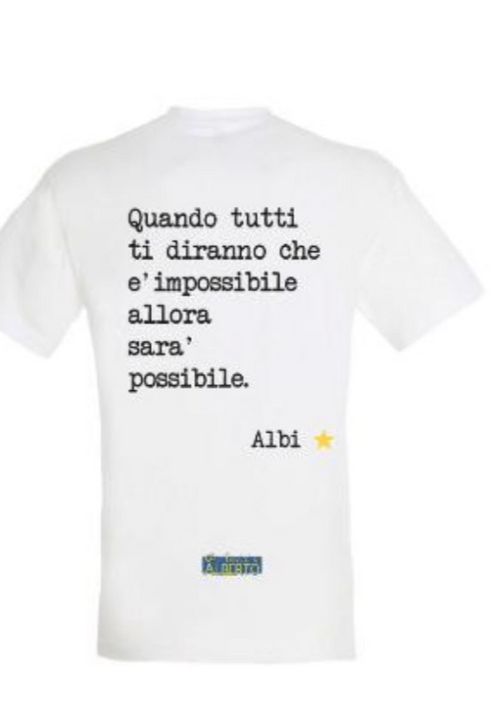 Maglietta disegno di Alberto