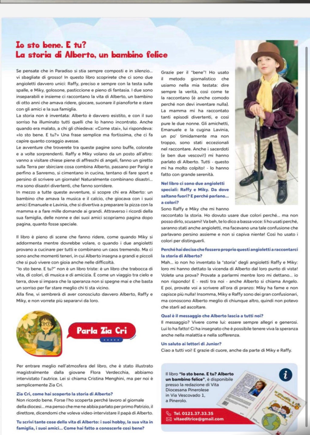 Io sto bene e tu ? La storia di Alberto Lerza